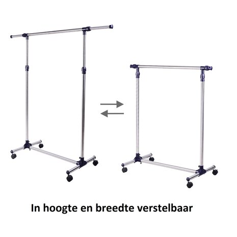 Kledingrek Op Wielen  