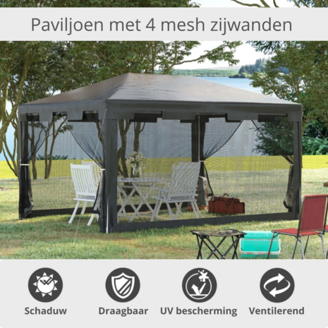 NiceGoodz Paviljoen zwart