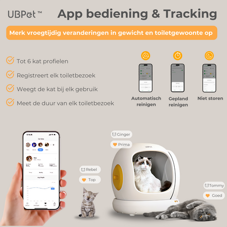 UBpet C20 Automatische kattenbak