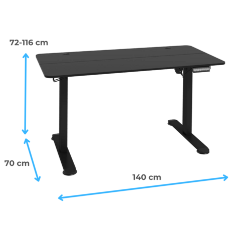 Elektrisch Zit sta bureau